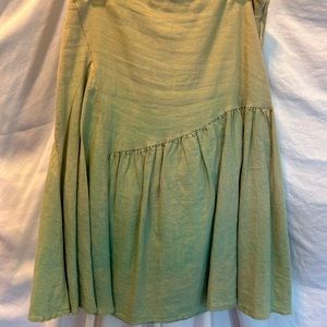 Ombré Metallic Skirt